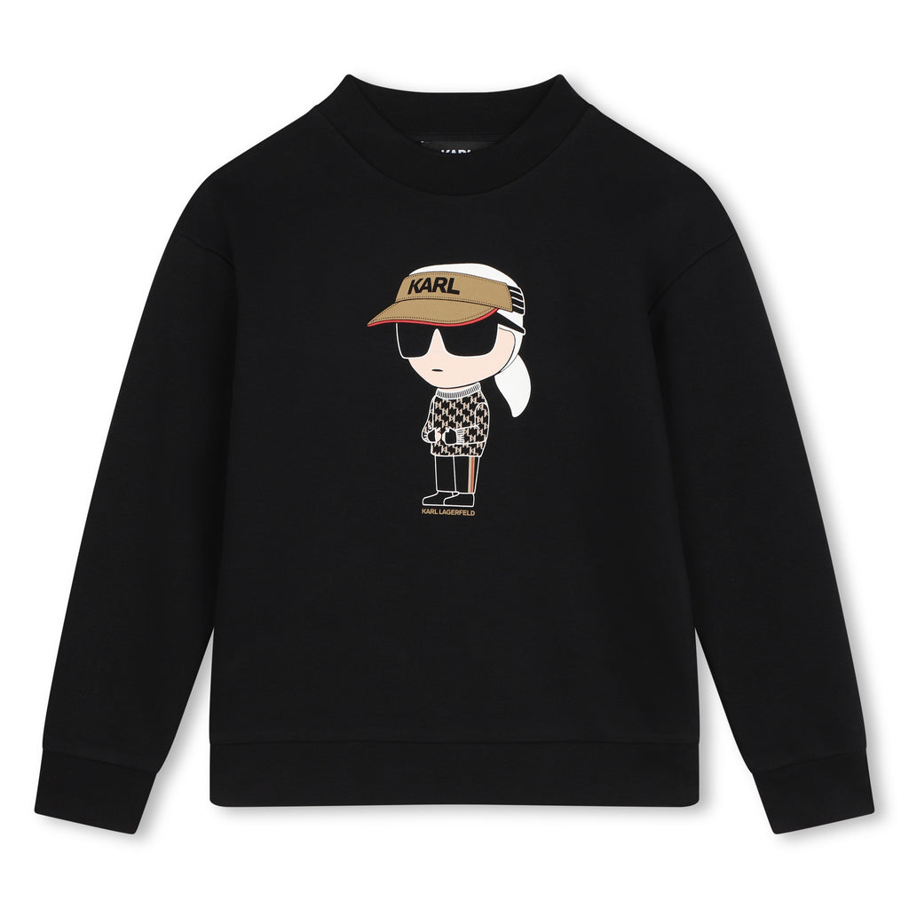 Karl Lagerfeld Sweatshirt With Illustration