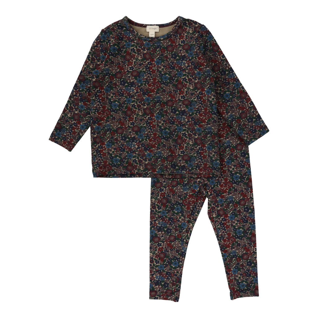 Lil Legs Allover Floral Set