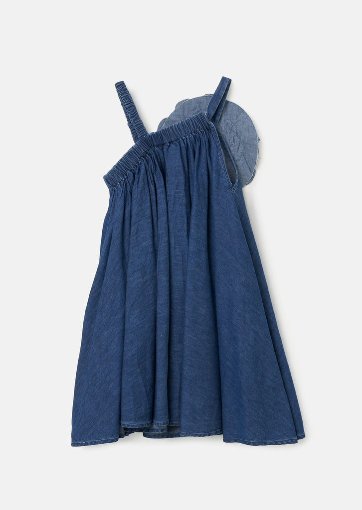 Angel & Rocket Dress Jellybeanzkids Angel & Rocket Marnie Denim Corsage Swing Dress