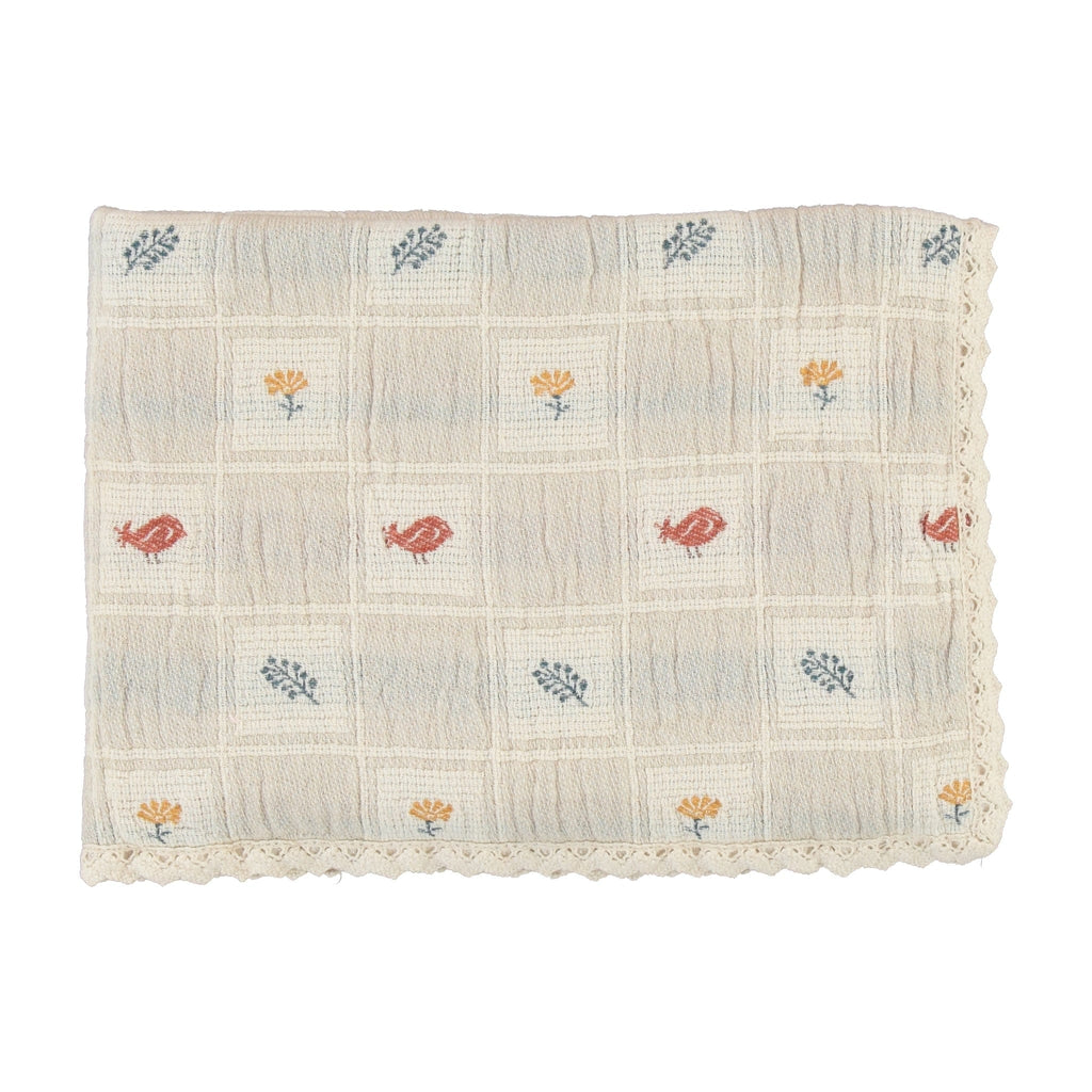 Bebe Organic Blanket Jellybeanzkids Bebe Organic Nature Blanket- Earthy Patchwork OS