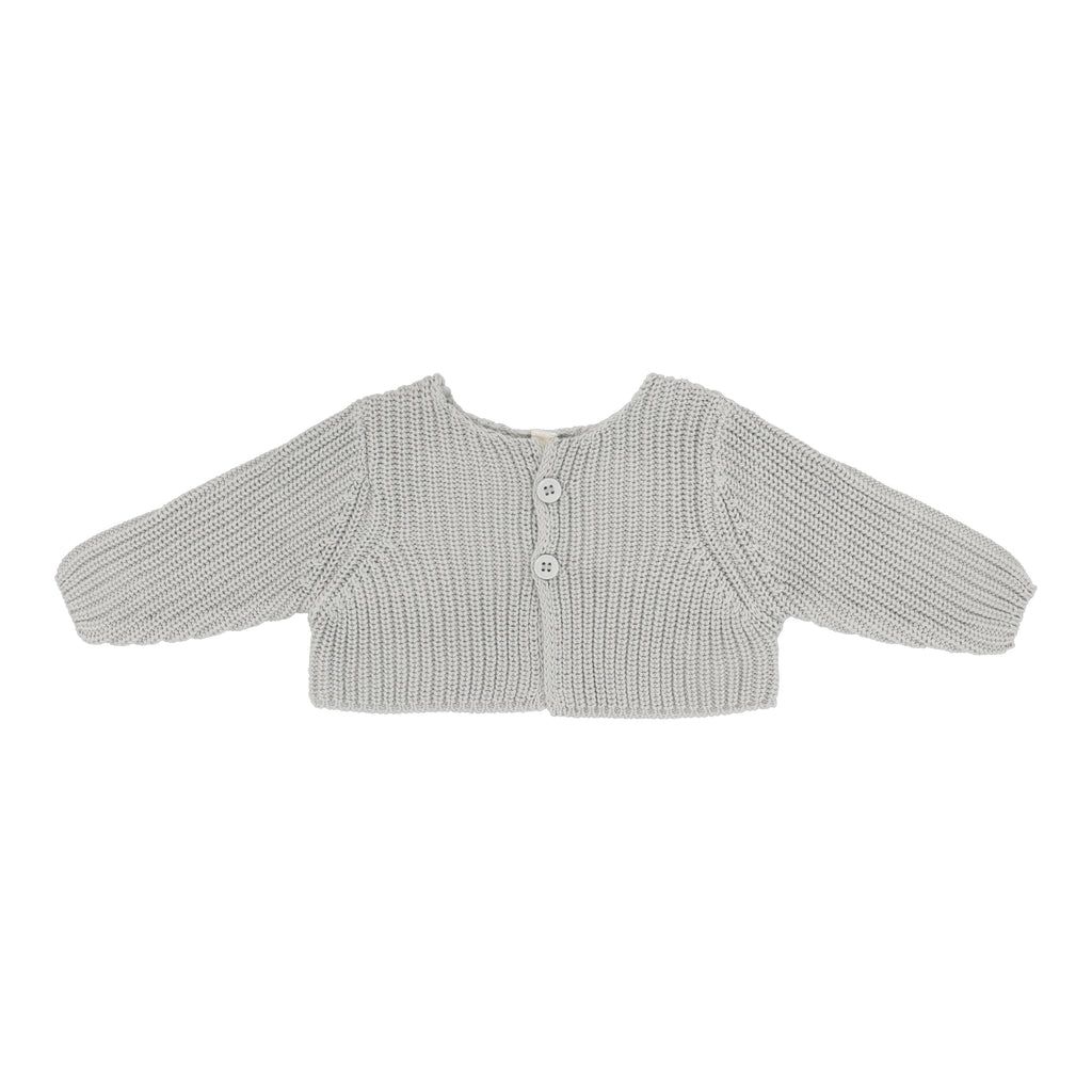 Lilette Chunky Knit Shrug- Powder Blue