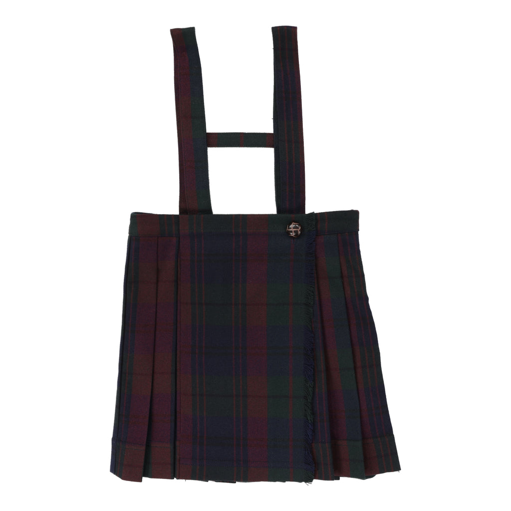 Lil Legs Kilt Skirt- Burgundy Plaid