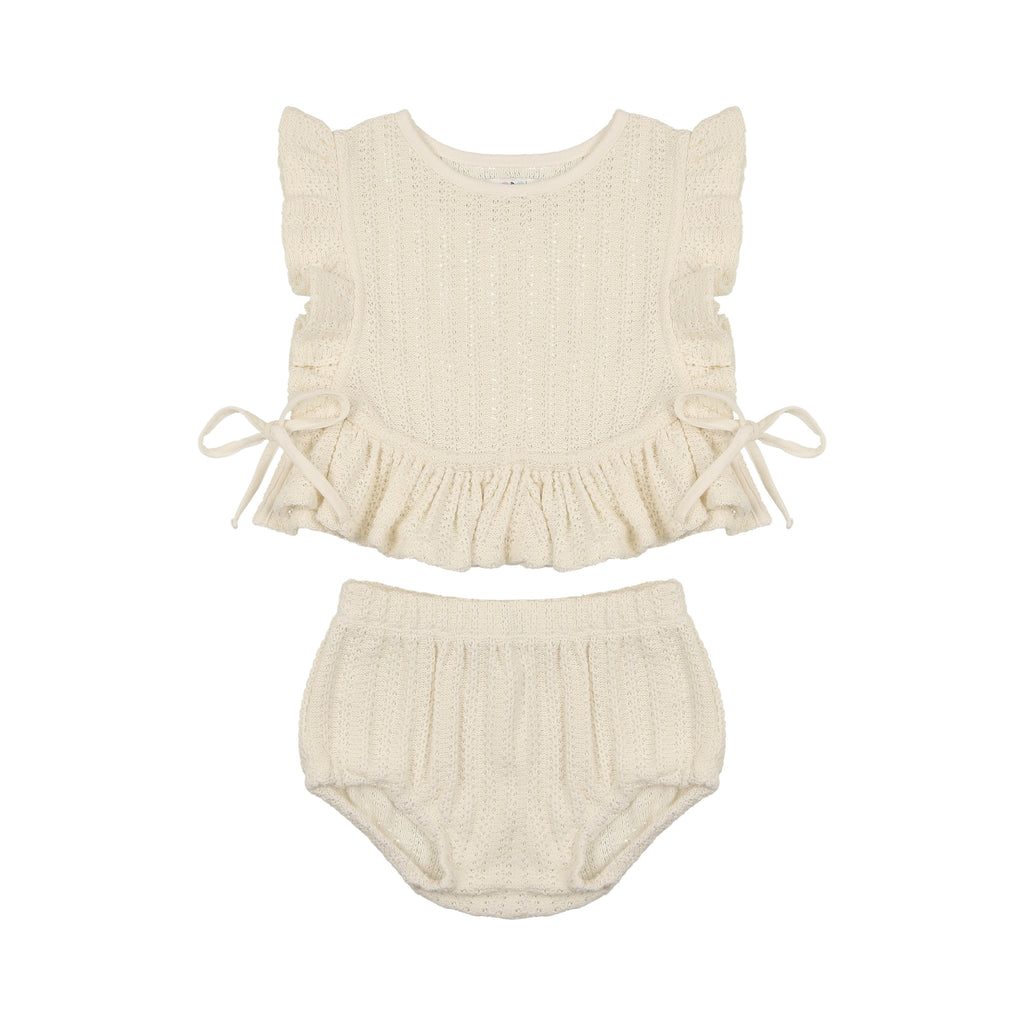 Coco Blanc Ruffle Set