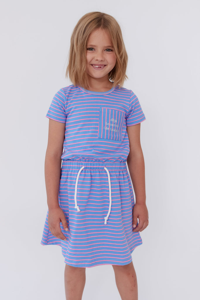 Crew Dress Jellybeanzkids Crew Neon Stripe Dress