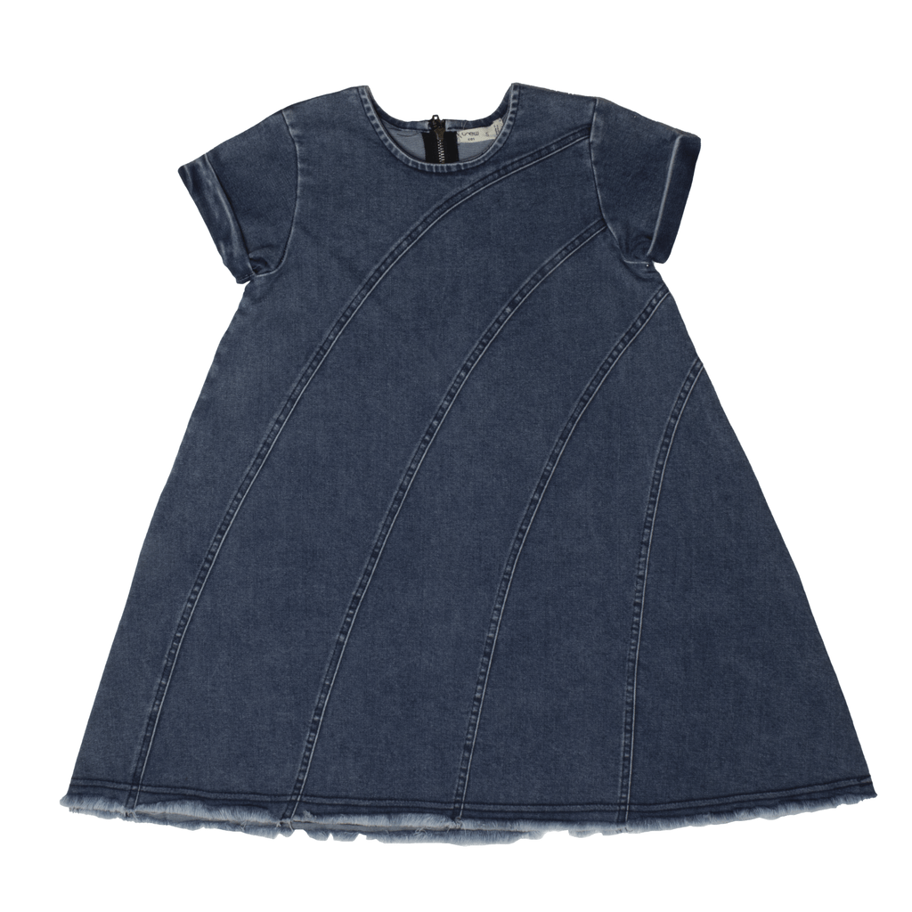 Crew Dress Jellybeanzkids Crew Stitch Patch Dress