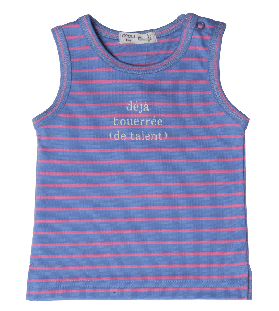 Crew set Jellybeanzkids Crew Neon Stripe Set-Blue