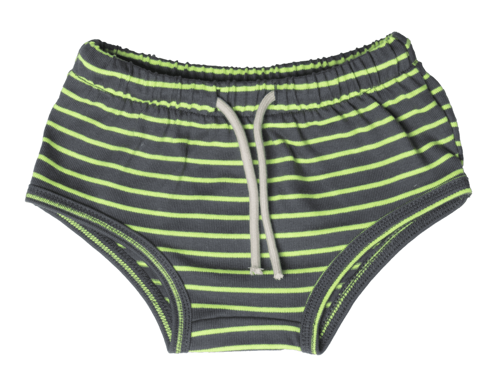 Crew set Jellybeanzkids Crew Neon Stripe Set-Green