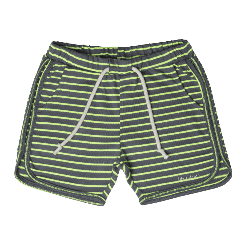 Crew Shorts Jellybeanzkids Crew Neon Stripe Shorts