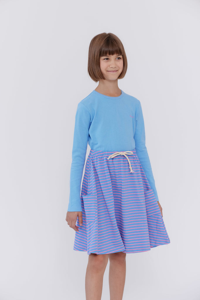 Crew Skirt Jellybeanzkids Crew Neon Stripe Skirt