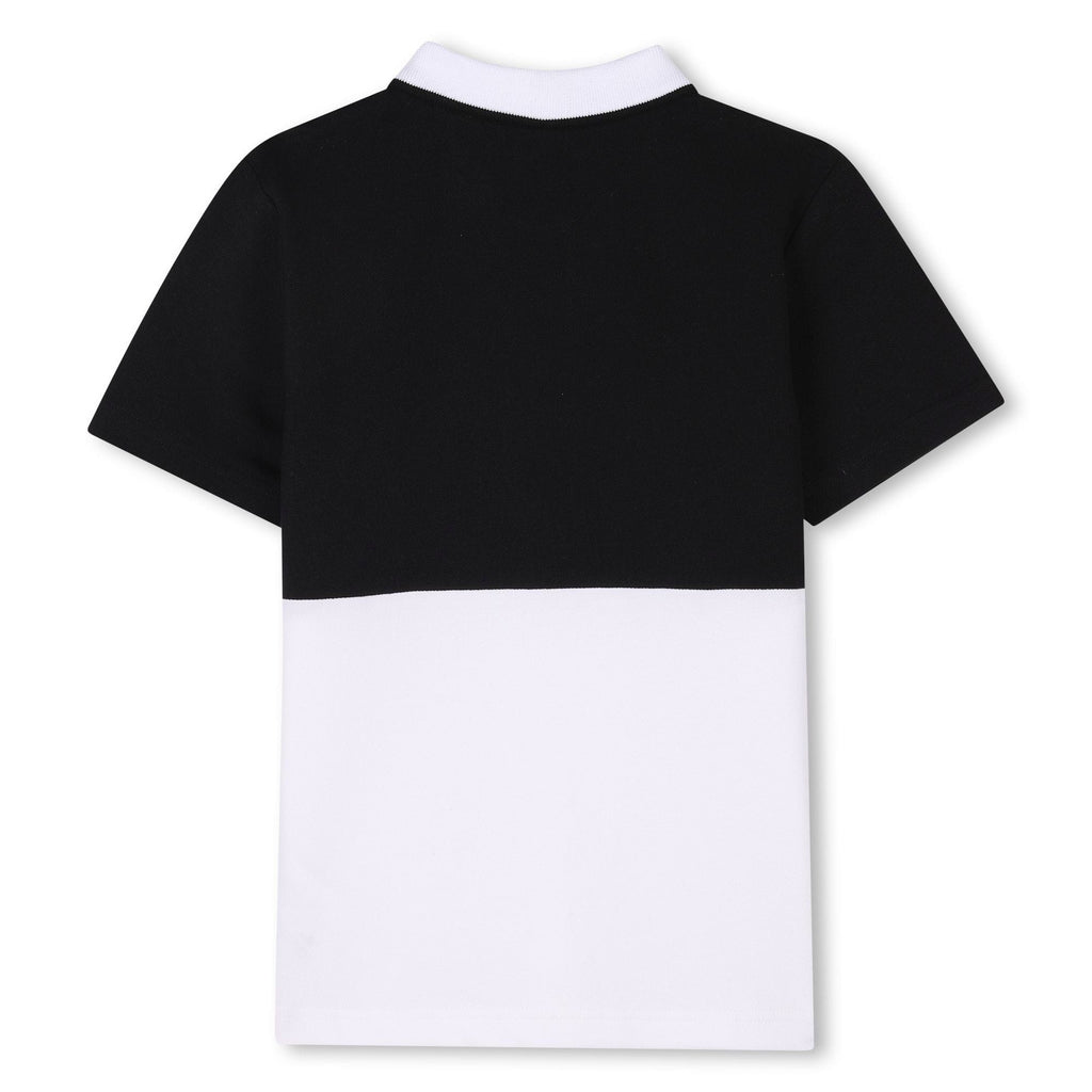 DKNY T-shirt Jellybeanzkids Dkny Boys Polo Shirt-Black