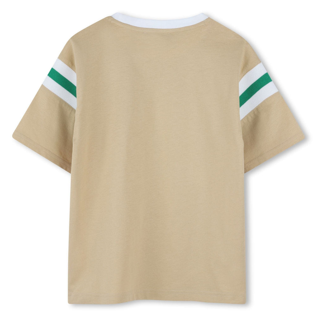 DKNY T-shirt Jellybeanzkids Dkny Boys Short Sleeve T-shirt-Sand