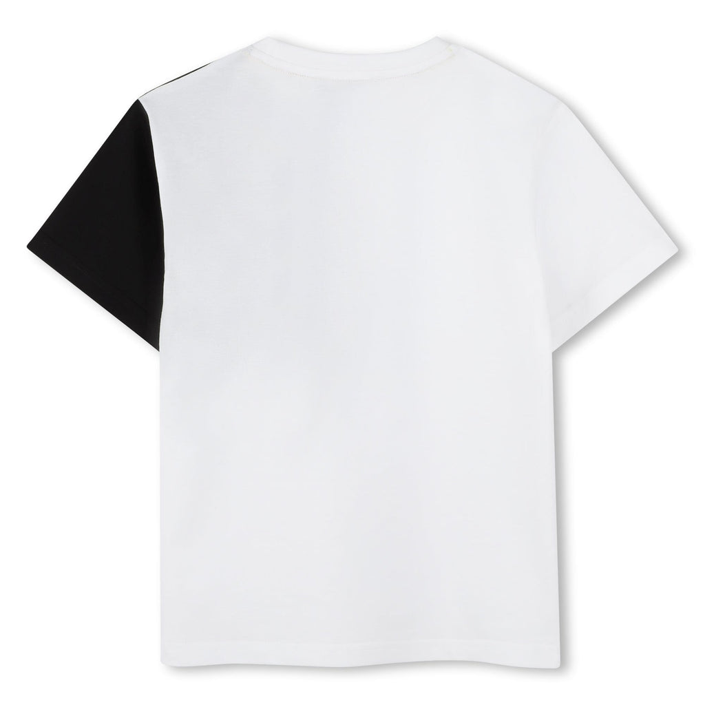 DKNY T-shirt Jellybeanzkids Dkny Colorblock Short Sleeve T-shirt-Black