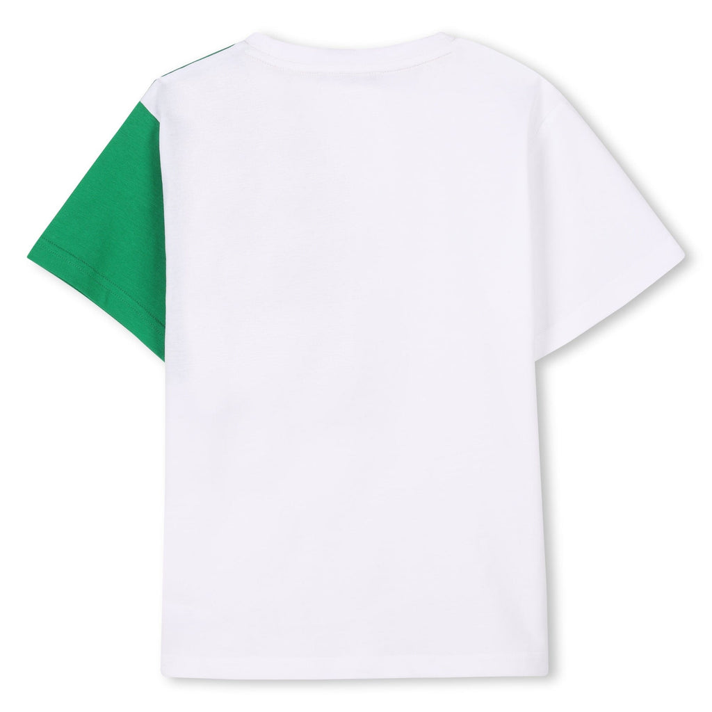 DKNY T-shirt Jellybeanzkids Dkny Colorblock Short Sleeve T-shirt-Green