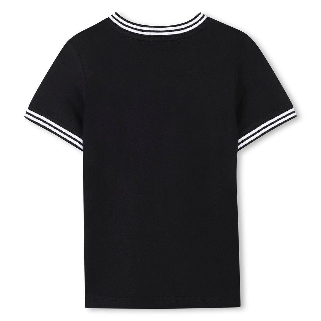 DKNY T-shirt Jellybeanzkids Dkny Logo Short Sleeve T-shirt-Black