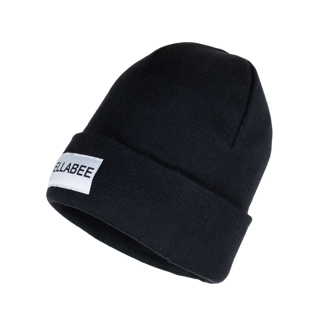 Ellabee Beanie Jellybeanzkids Ellabee Knit Beanie - Black