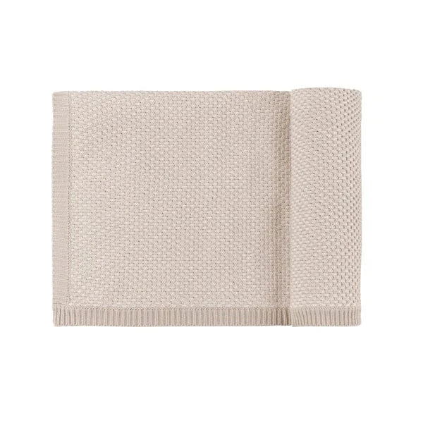 Ely's&Co. Blanket Jellybeanzkids Elys Bubble Knit Collection Blanket - Beige One Size (40")