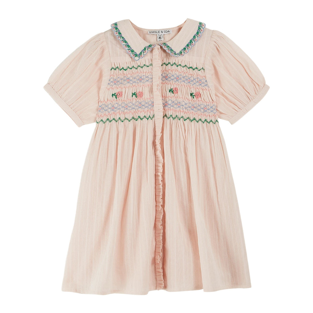 Emile et Ida Dress Jellybeanzkids Emile Et Ida Brode Smocked Dress