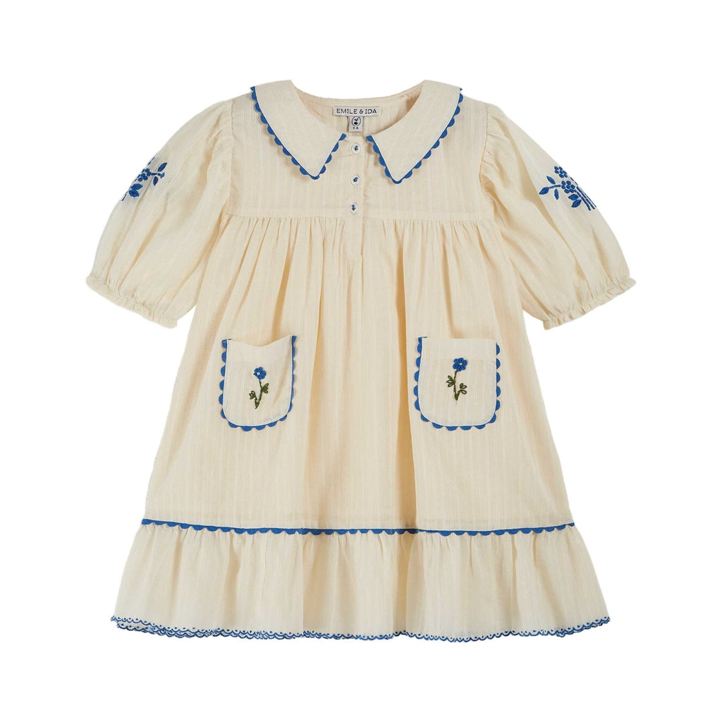 Emile et Ida Dress Jellybeanzkids Emile Et Ida Brodee Uni Dress