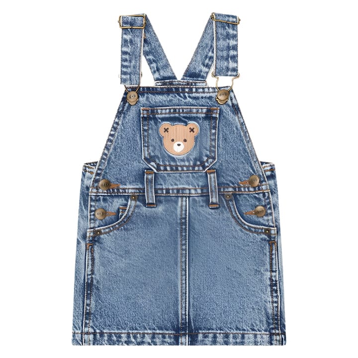 Huxbaby Dress Jellybeanzkids Huxbaby Dreamy Denim Pinafore