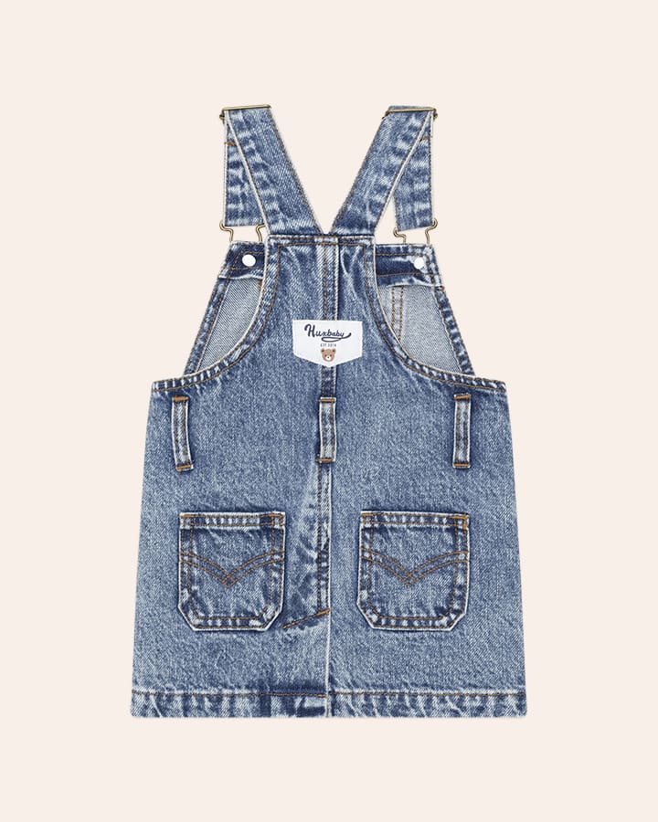 Huxbaby Dress Jellybeanzkids Huxbaby Dreamy Denim Pinafore