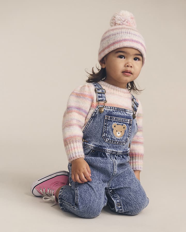 Huxbaby Overalls Jellybeanzkids Huxbaby Dreamy Denim Overalls