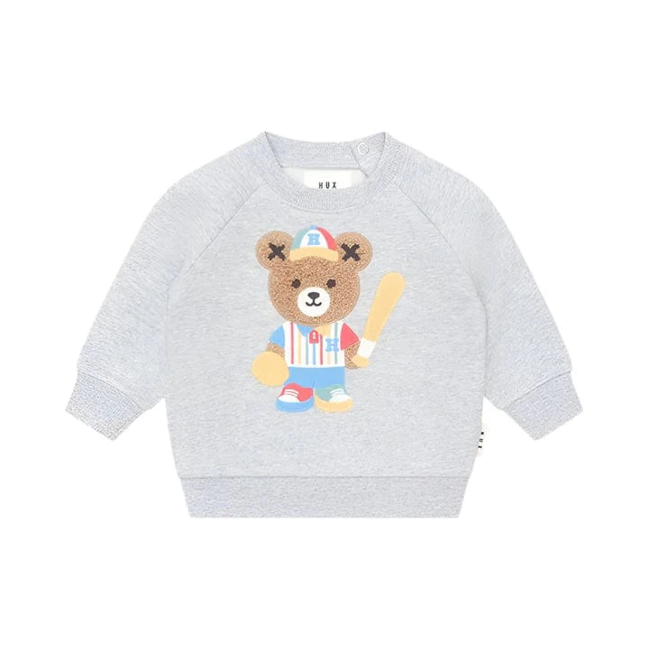 Huxbaby sweatshirt Jellybeanzkids Huxbaby Baseball Sweatshirt