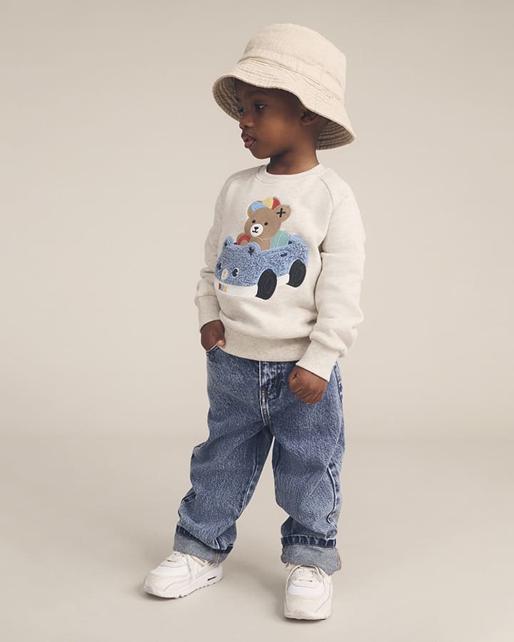 Huxbaby sweatshirt Jellybeanzkids Huxbaby Huxmobile Sweatshirt