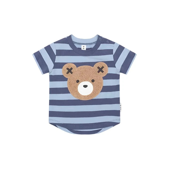 Huxbaby T-shirt Jellybeanzkids Huxbaby Furry Striped Bear T-shirt