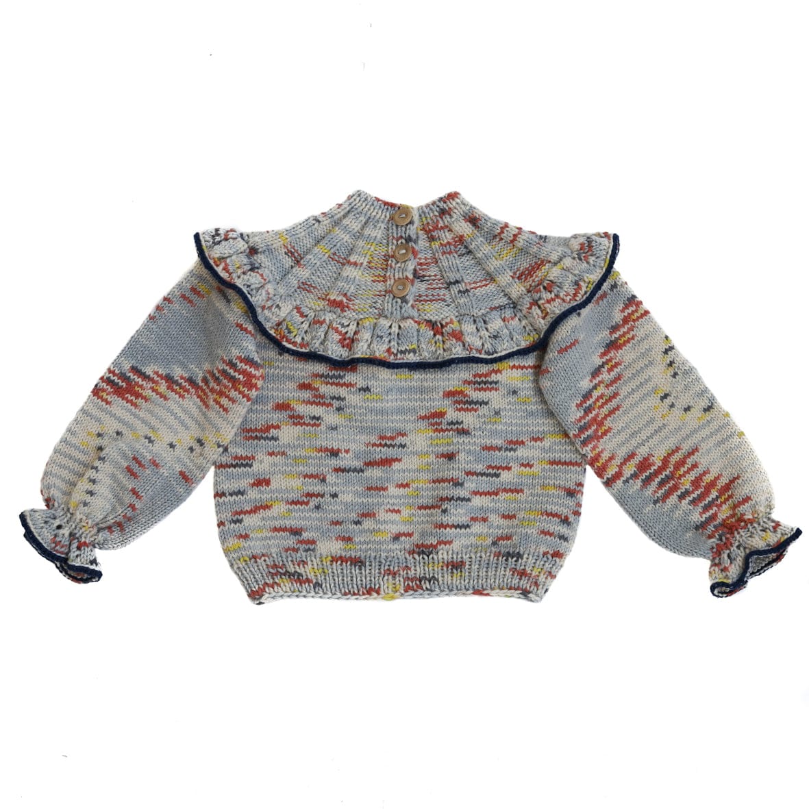 Kalinka Dove Sweater- Melange – JellyBeanz Kids