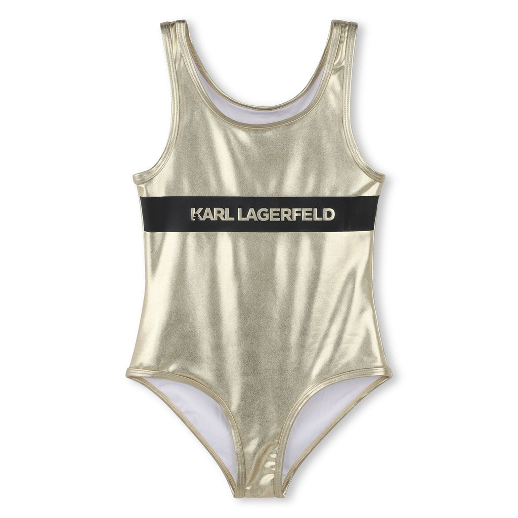 Karl Lagerfeld Bathing Suit Jellybeanzkids Karl Lagerfeld Logo Stripe Bathing Suit