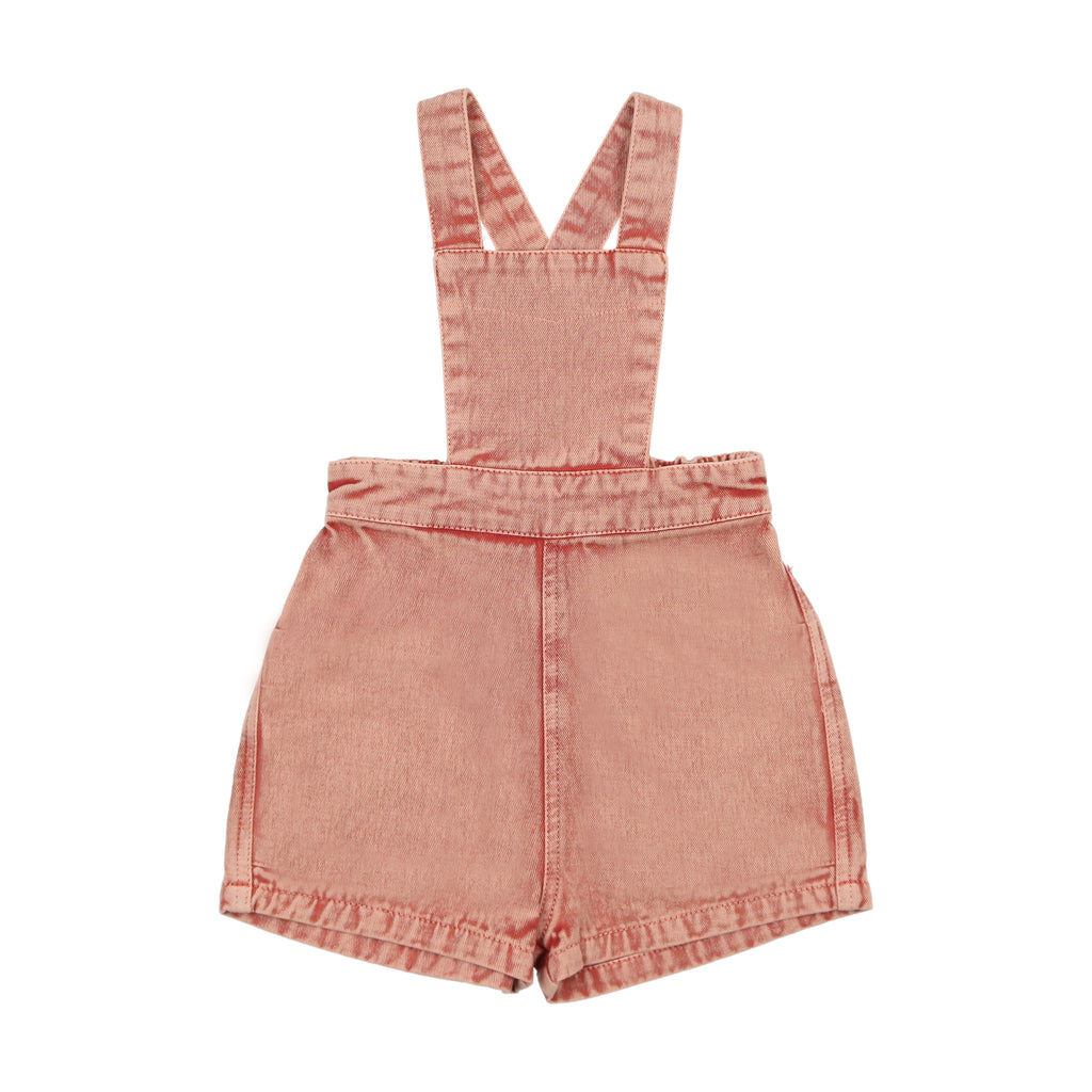 Kin + Kin Denim Romper- Pink Denim