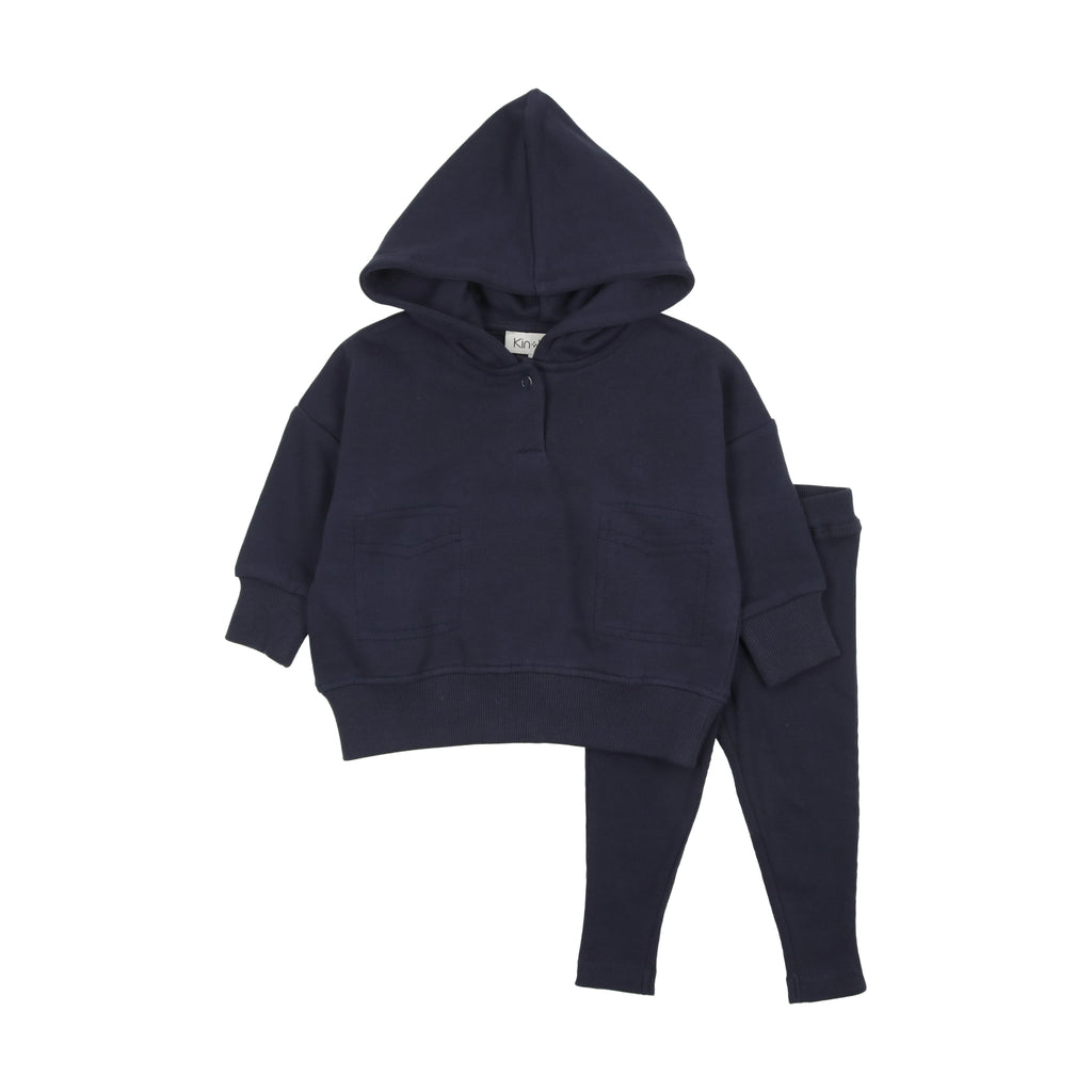 Kin+ Kin Tonal Baby Pocket Set- Blue