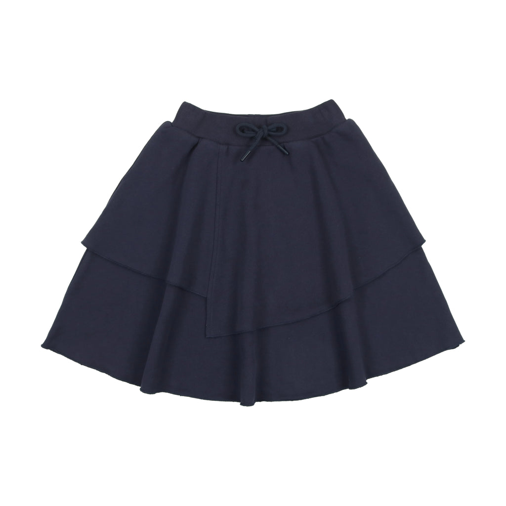 Kin+ Kin Layered Skirt- Blue