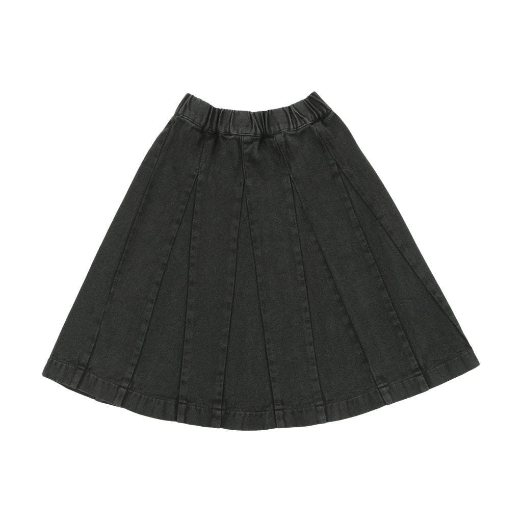 Kin+ Kin Denim Skirt- Black Denim