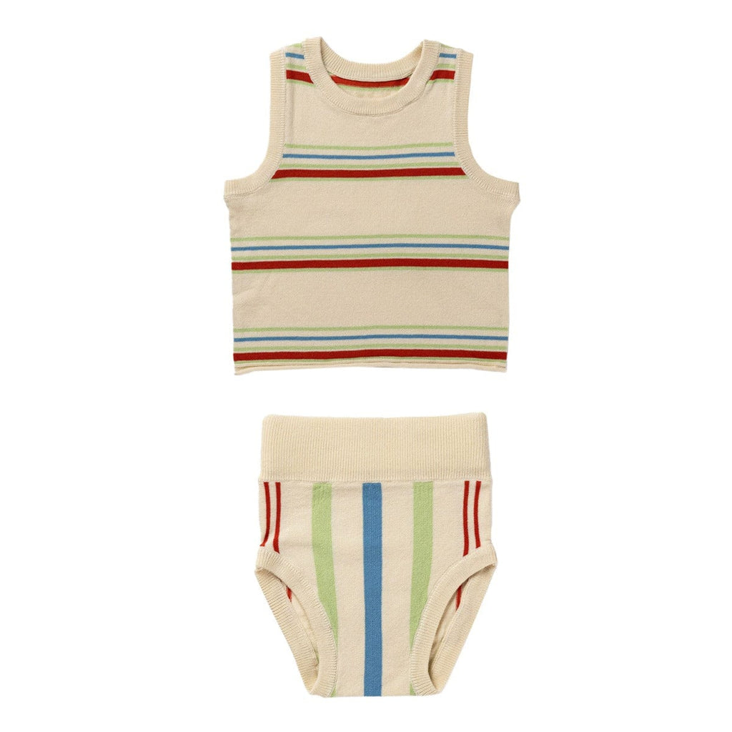 Kipp Set Jellybeanzkids Kipp Enzo Stripe Set- Multi