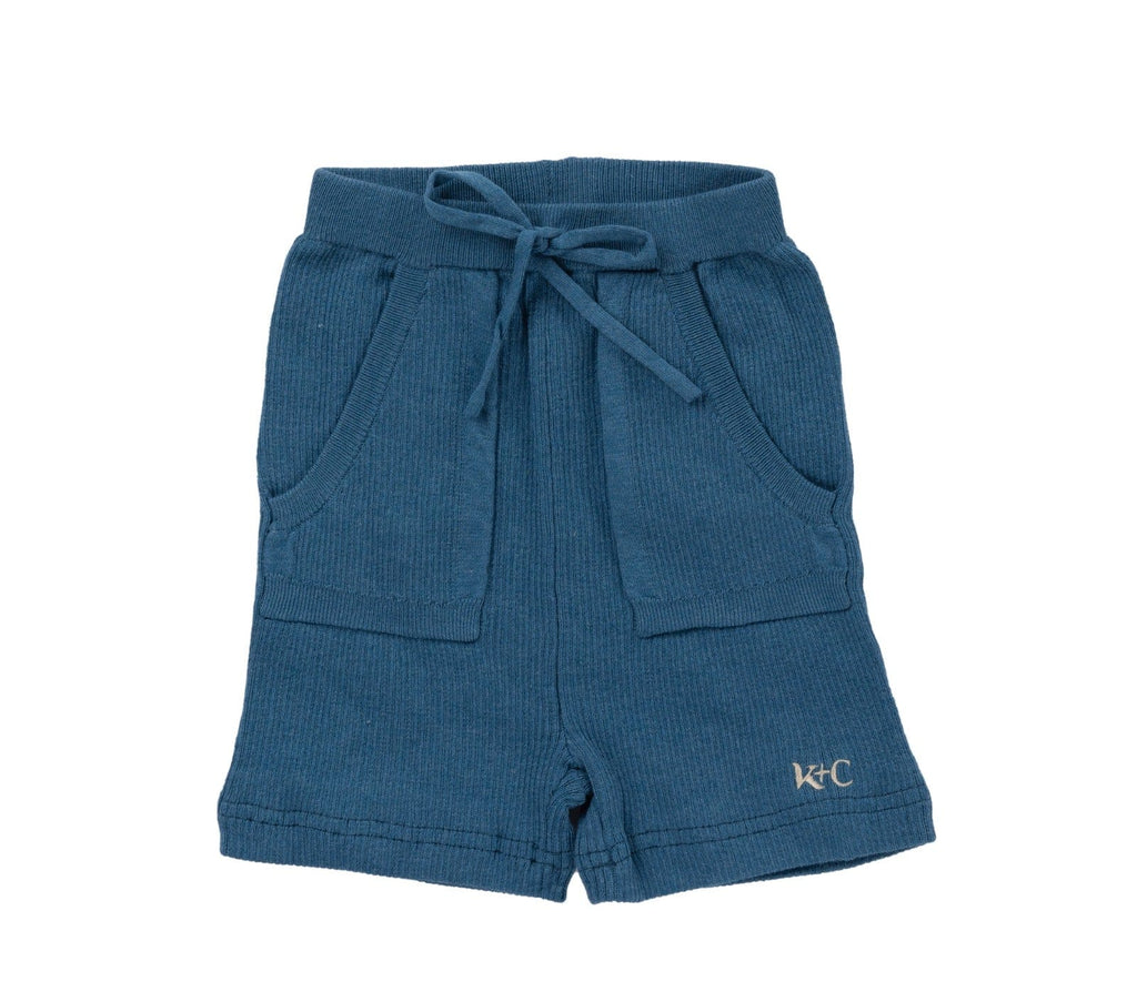 Kipp Set Jellybeanzkids Kipp Hayden Ribbed Knit Set- Aqua