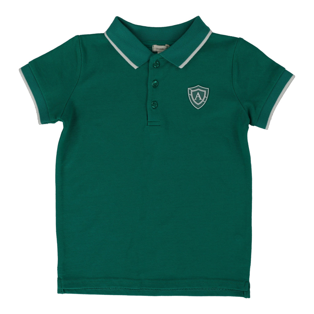 Lil Legs Polo Jellybeanzkids Lil Legs Logo Polo-Green