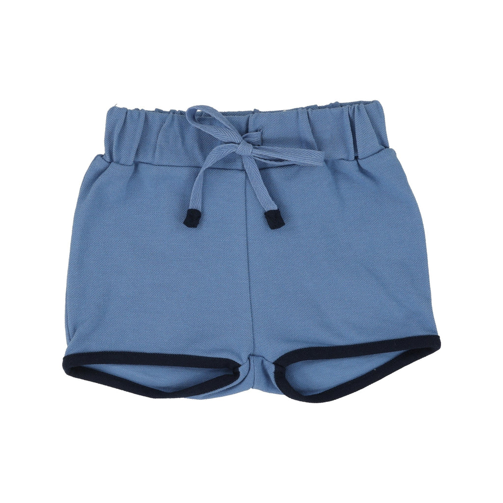 Lil Legs Shorts Jellybeanzkids Lil Legs Pique Shorts - Light Blue