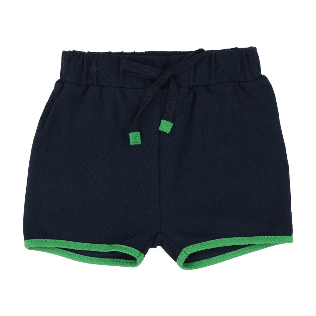 Lil Legs Shorts Jellybeanzkids Lil Legs Pique Shorts - Navy