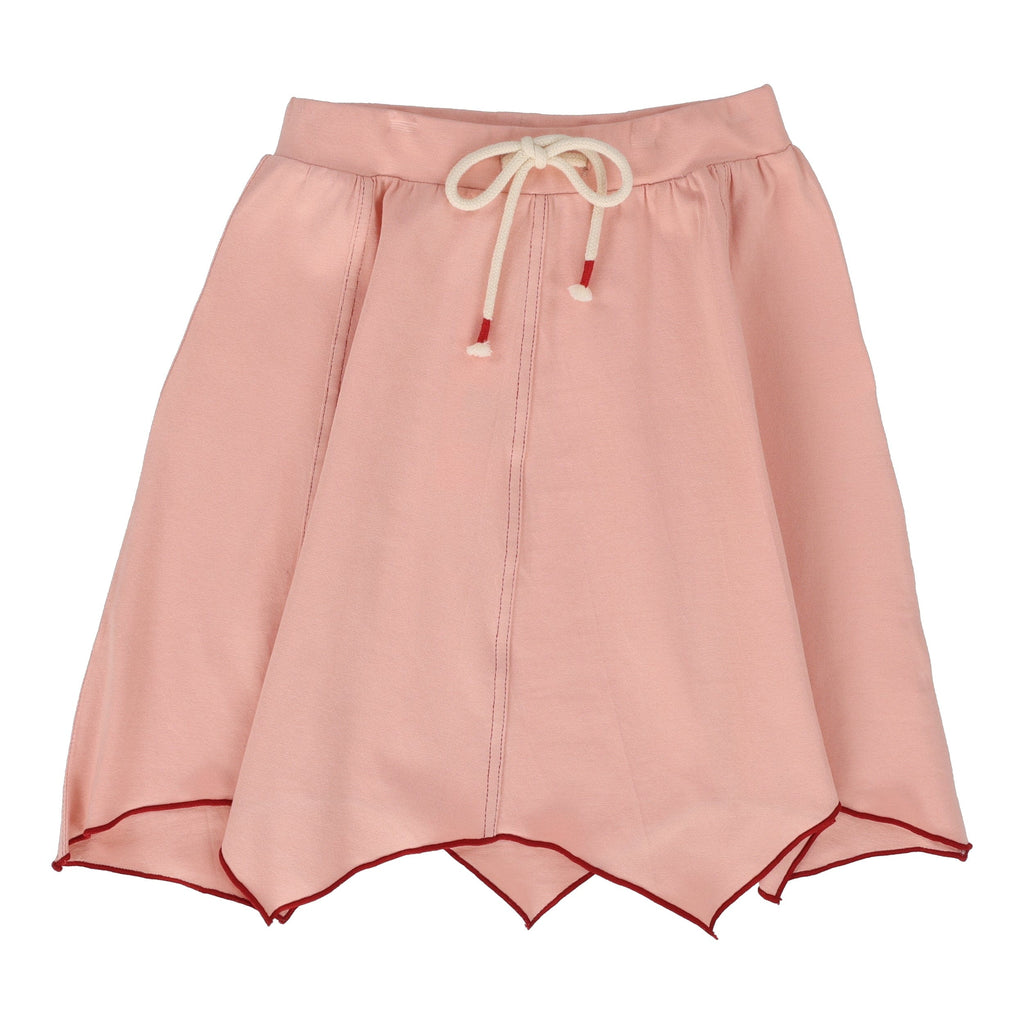 Lil Legs Skirt Jellybeanzkids Lil Legs Asymmetrical Skirt-Coral