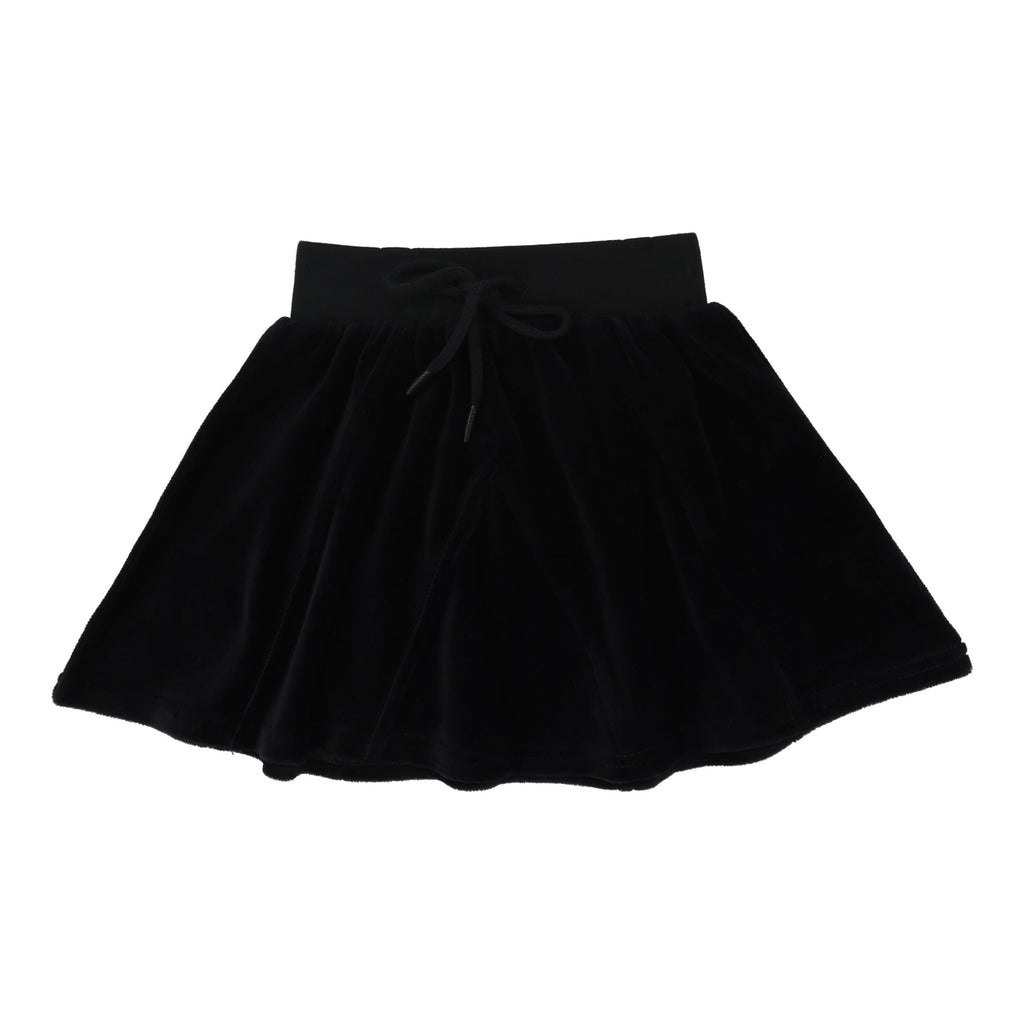 Lil Legs Skirt Jellybeanzkids Lil Legs Velour Skirt- Black