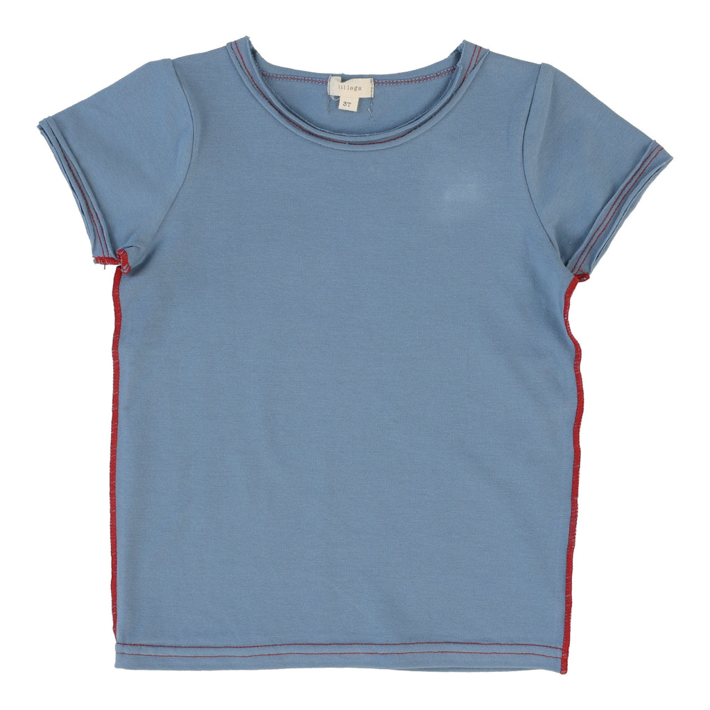 Lil Legs T-shirt Jellybeanzkids Lil Legs Basic Tee Short Sleeve- Blue