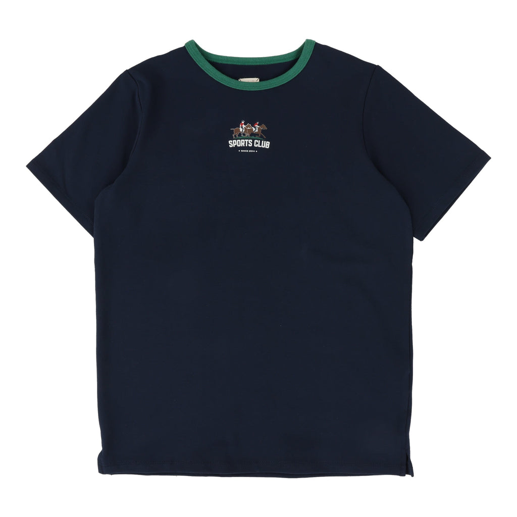 Lil Legs T-shirt Jellybeanzkids Lil Legs Boys Sports Tee - Navy