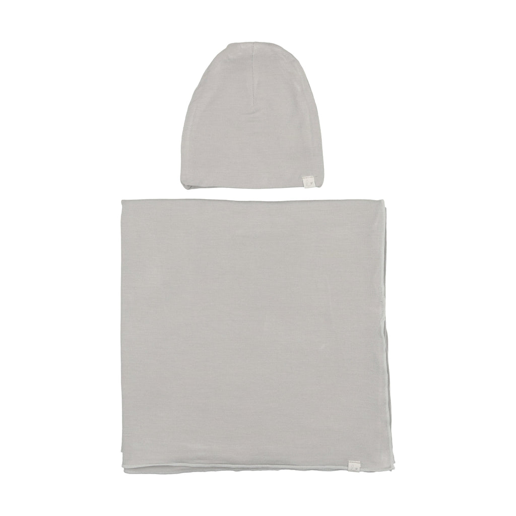 Lilette by Lil Legs accessories Jellybeanzkids Lilette Bamboo Swaddle Set- Pale Blue One Size