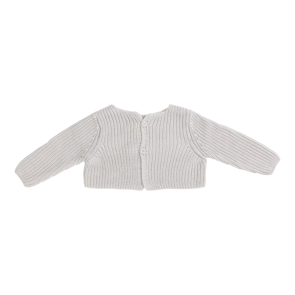 Lilette by Lil Legs Cardigan Jellybeanzkids Lilette Chunky Knit Shrug-Light Blue