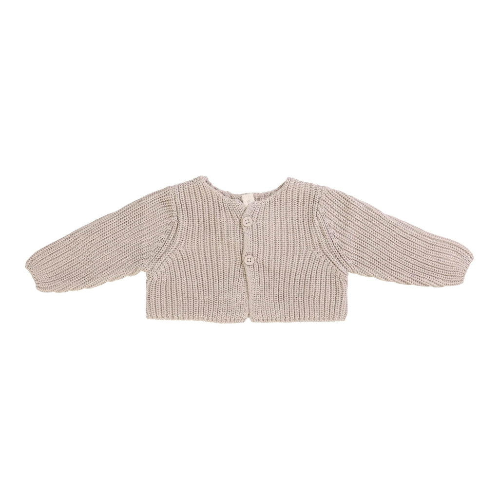 Lilette by Lil Legs Cardigan Jellybeanzkids Lilette Chunky Knit Shrug-Oat