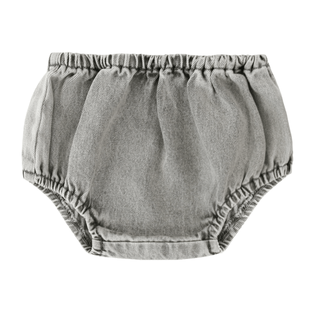 Little Parni bloomer Jellybeanzkids Little Parni Denim Baby Bloomers- Grey Denim