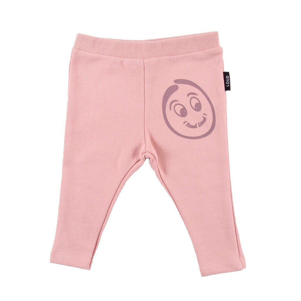 Loud Leggings Jellybeanzkids Loud Eyes Leggings- Rose