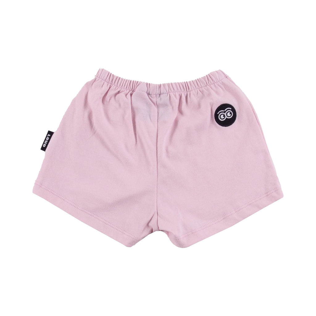 Loud Shorts Jellybeanzkids Loud Baby Shorts-Soft Pink