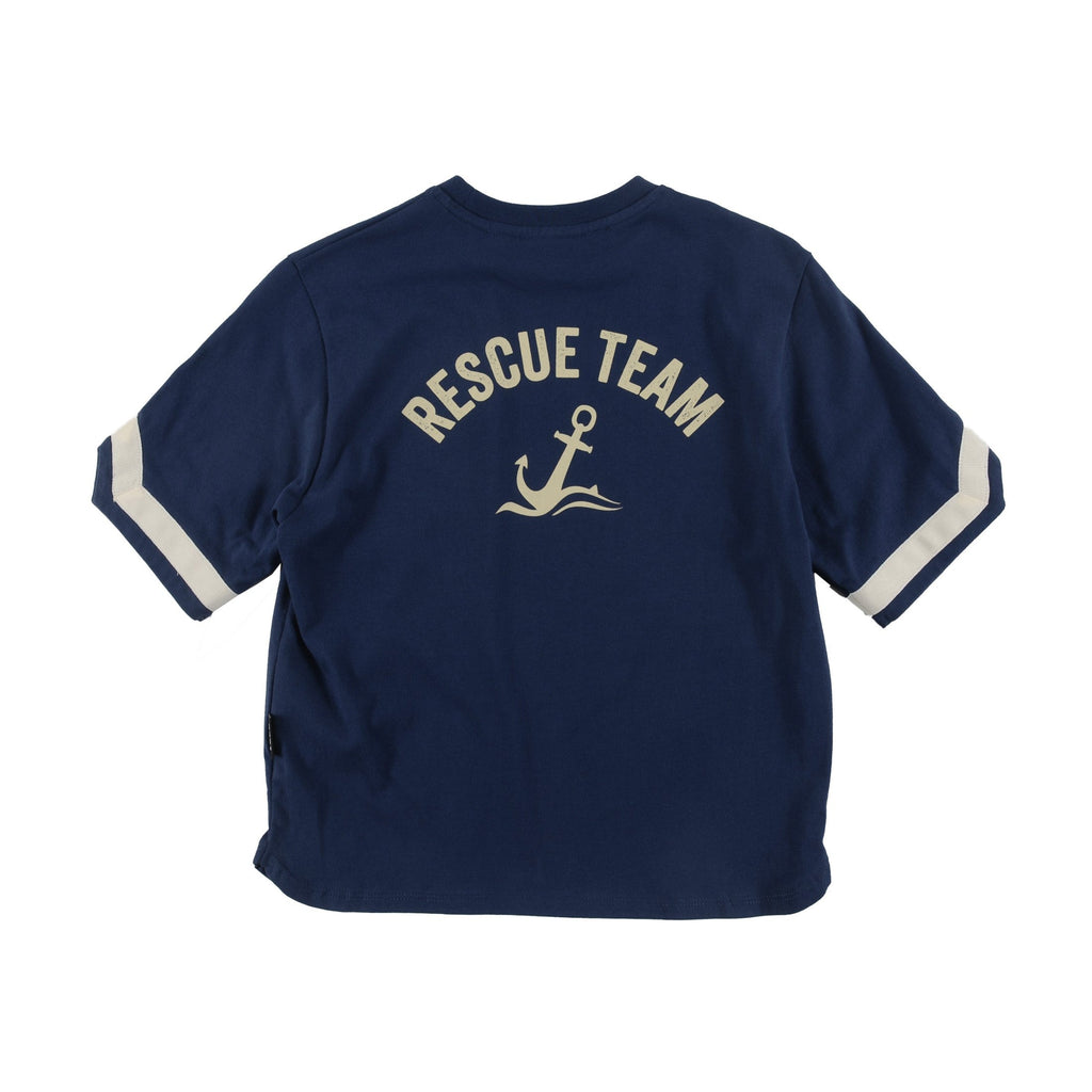 Loud T-shirt Jellybeanzkids Loud Loose Fit T-Shirt-Navy